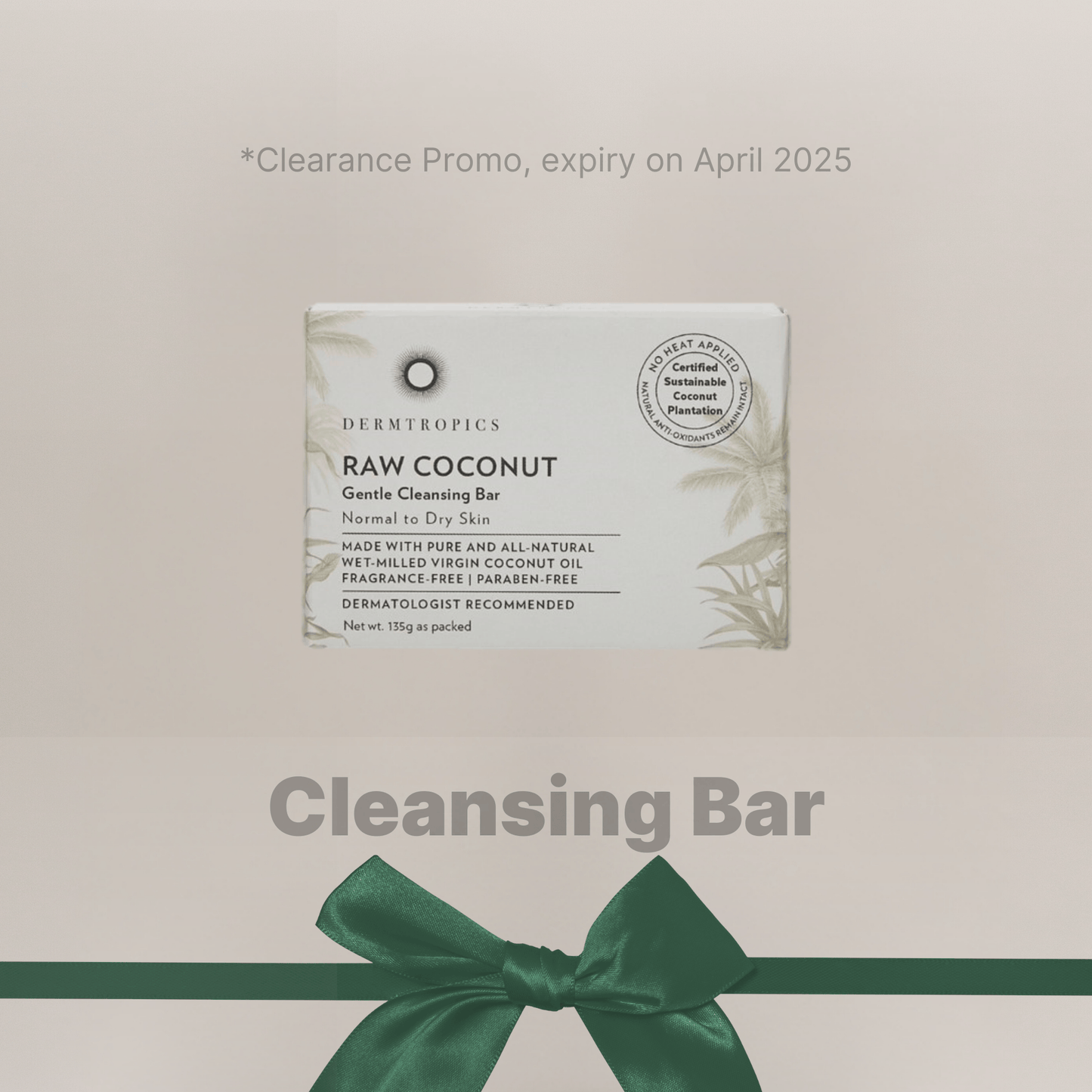 [LIMITED-TIME CHRISTMAS OFFER] Dermtropics Gentle Cleansing Bar - Gift Sets (Clearance Sale, expiry on April 2025)