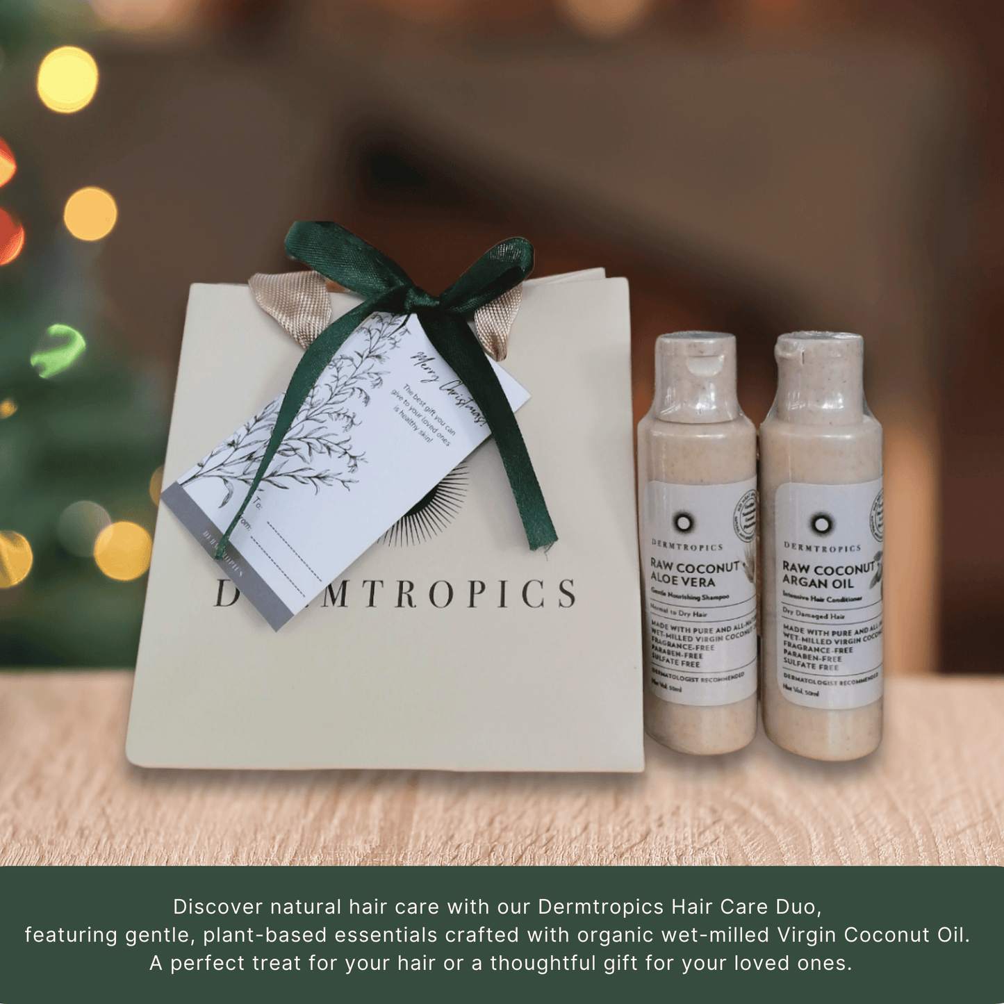 [LIMITED-TIME CHRISTMAS OFFER] Dermtropics Travel Size Hair Care Duo - Gift Sets