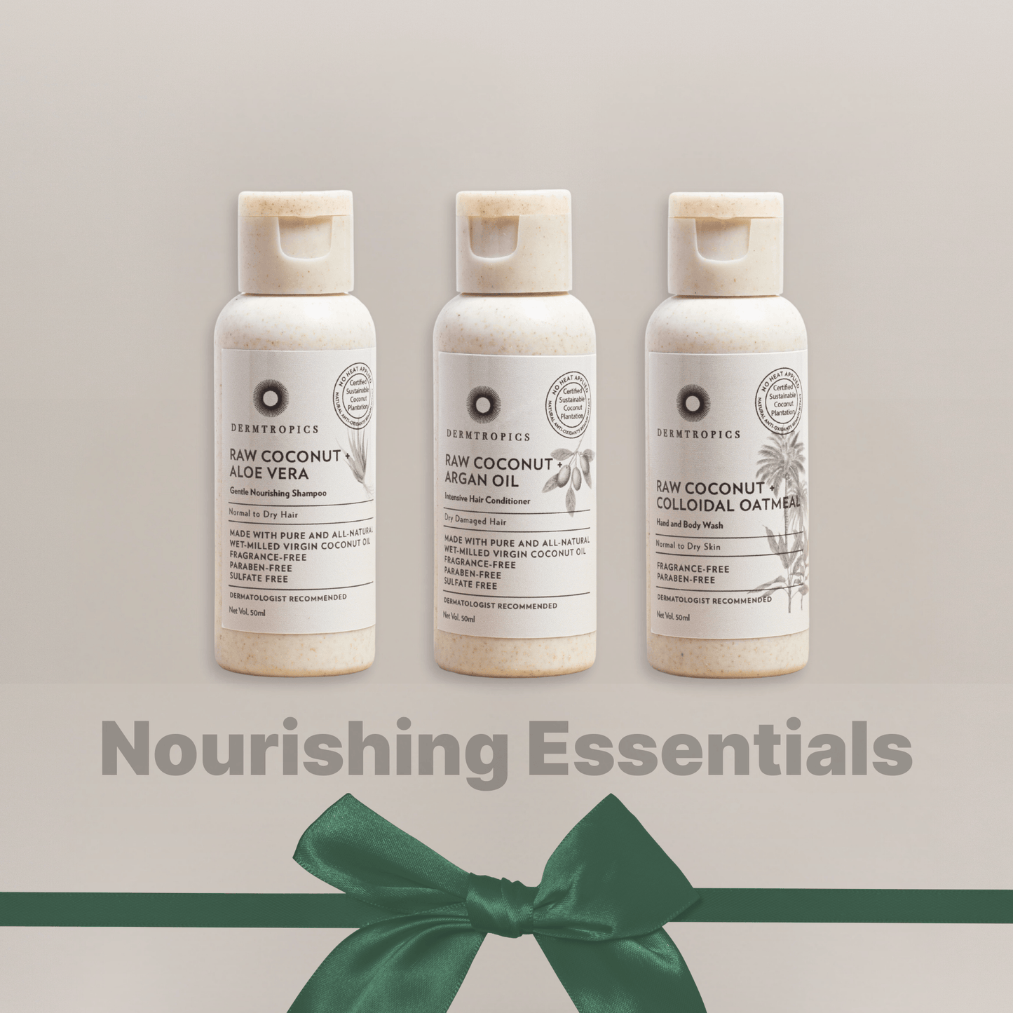 [LIMITED-TIME CHRISTMAS OFFER] Dermtropics Travel Size Nourishing Essentials - Gift Sets