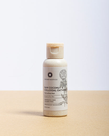 NEW - Raw Coconut + Colloidal Oatmeal Hand and Body Wash